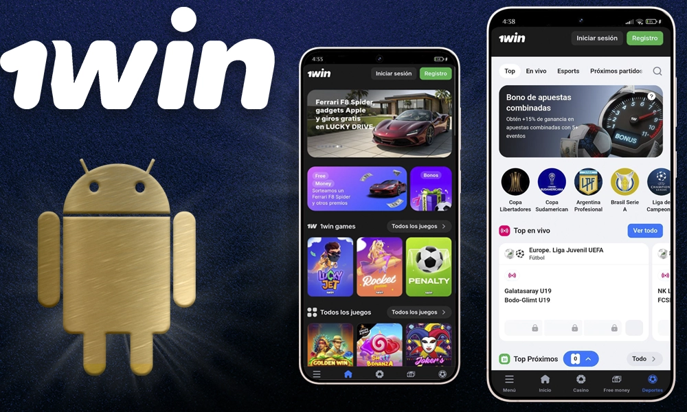 Descargar la 1win App para Android