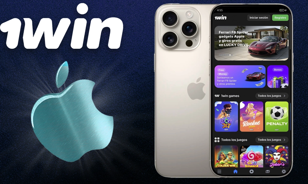 Descargar la 1win app para iOS